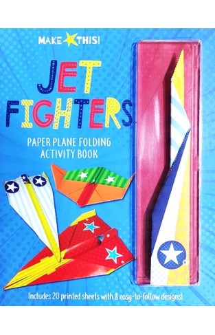 Jet Fighters Paper Plane Book